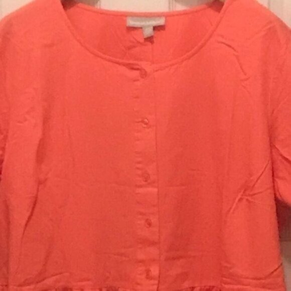 NWOT Woman WIthin Button-Down Casual Dress - Picture 4 of 5